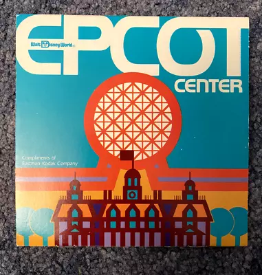 Vintage Epcot Center Vintage Kodak 1983 Map & Brochure With Wheel Dial • $9