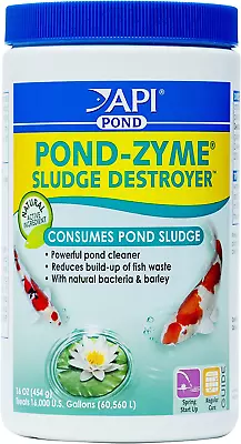 POND-ZYME SLUDGE DESTROYER Pond Cleaner With Natural Pond Bacteria And Barle • $43.99