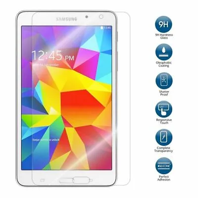 $7.75 • Buy Tempered Glass Screen Protector For Samsung Galaxy Tab A S 7  8  10.1  10.5  S4