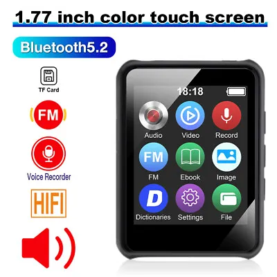 Mini Bluetooth MP3 Player MP4 Media FM Radio Recorder HIFI Sport Music Speaker • $20.89