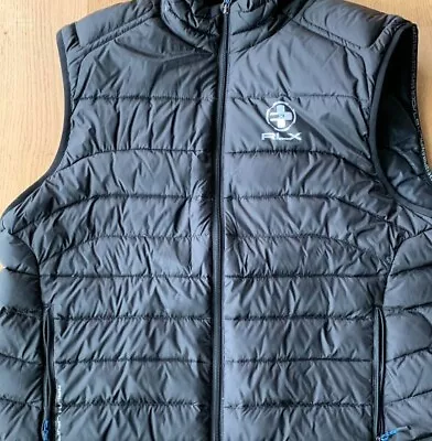 Ralph Lauren RLX Down Insulated Gilet Black XXL RRP £299 • £69.99