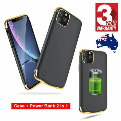 $35.99 • Buy For IPhone 12 Pro Max XS 8 7 6s 6 Plus Battery Charger Power Bank Charging Case