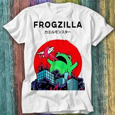 Frogzilla Frog Toad Anime Manga Cartoon Japanese T Shirt Top Tee 572 • £6.70