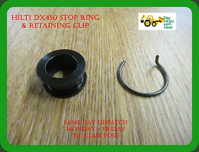 £12.95 • Buy Hilti Nail Gun DX450 Stop Crush Ring EXP88 Nail C/W Retaing Clip 