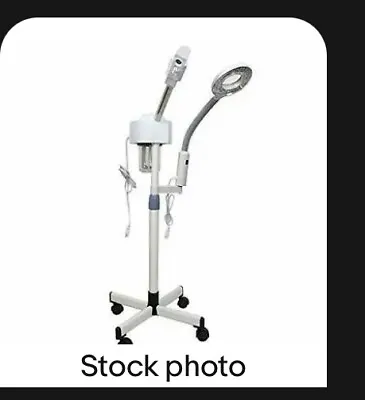Pro 2 In 1 Facial Steamer 5X Magnifying Lamp Hot Ozone Machine Spa Salon Beauty • $75
