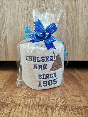 Novelty Toilet Paper Gift Chelsea FC Fan Gift Chelsea Fathers Day Gift • £12.99