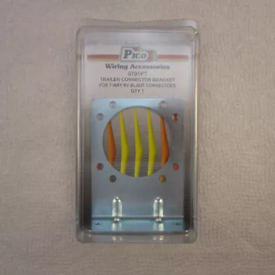 Pico Wiring Accessories Trailer Connector Bracket 7 Way RV Blade Mount 0701PT • $5.09