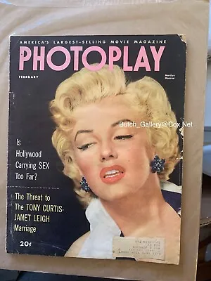 MARILYN MONROE Photoplay Complete Magazine February 1953 • $55