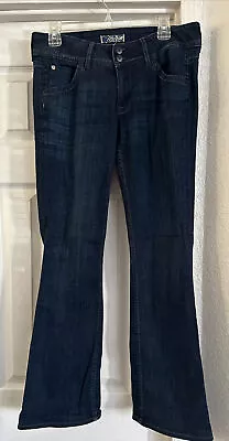 Hudson Jeans Beth Bootcut SZ 30 Flare Medium Wash Flap Pockets Style W170DHA EUC • £23.75