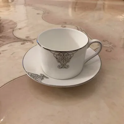 Wedgewood Vera Wang Imperial Scroll Cup Saucer • $69