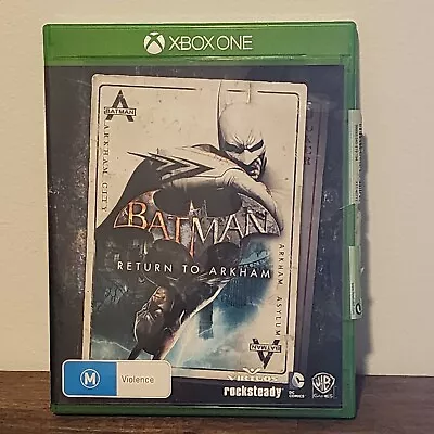 Batman Return To Arkham Xbox One VGC PAL • $25