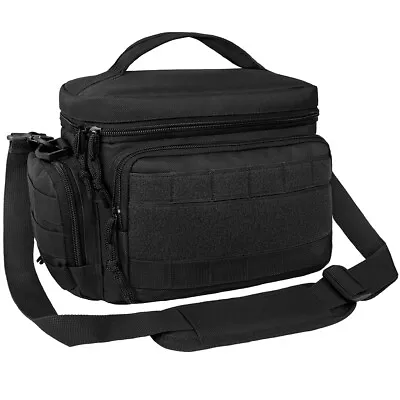 Tactical Lunch Bag Military Molle Insulated Lunch Box Leakproof Soft Cooler Men • $29.99