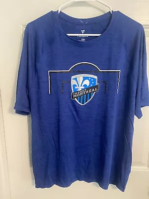 New Without Tags Mens Fanatics Brand Montreal Impact Soccer Tshirt Size Large • $15.74