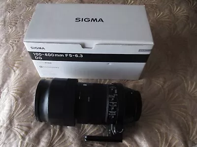 Sigma 100-400 Lens. Canon EF Mount. Boxed. Tripod Mount. • £430