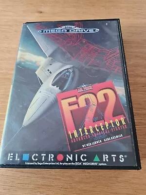 £10.70 • Buy F22 Interceptor - SEGA Mega Drive - Complete + Tested Retro VERY GOOD CONDITION 