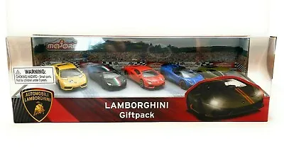 Majorette 1:64 Scale Lamborghini 5-Car Giftpack Diecast Car Model 212053162 • $30.99