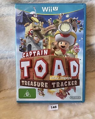 Captain Toad - Treasure Tracker - Nintendo Wii U - Tested&a Working - Pal • $19.50