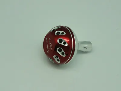 UJ PRK 40mm Knob For DAIWA Certate Branzino Exist Steez Saltiga Reel Red/Silver • $99.67