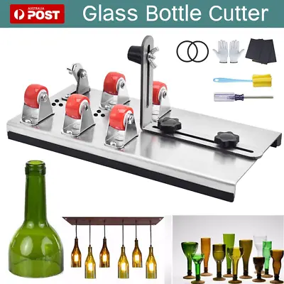 Glass Bottle Cutter Cutting Tool Upgrade Version Square & Round Bottle Cutter AU • $19.69