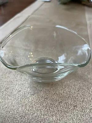 $18.99 • Buy VTG MCM Chip And Dip Bowl Set Parts - DIP BOWL ONLY Clear Glass-Pyrex-Anchor