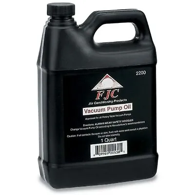 FJC 2200 Vacuum Pump Oil - 1 Quart • $27.41