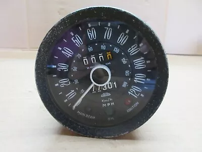 Vintage MG MGB Smiths British Jaeger Odometer KM/H MPH Gauge D1 • $135.20