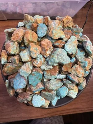 1/2 LBs Of Kaolin Blue Turquoise Nugs! AZ Mined. Hard And Gorgeous! • $235.99