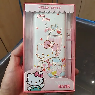 Hello Kitty Power Bank 10000mAh Dual USB Fast Portable Phone Battery FREE Postag • $44.99