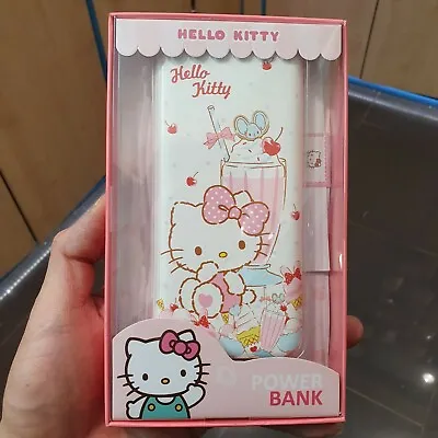 Hello Kitty Power Bank 10000mAh Dual USB Fast Portable Phone Battery FreePostage • $44.99