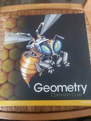GEOMETRY TEXTBOOK  -  Common Core  - EnVision Series  (2012 Pearson) NEW • $19.99