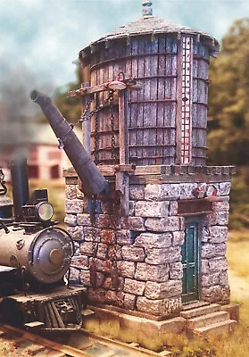 Bar Mills Models 0282 HO Scale Water Tower At Cranberry Yard (Wood Kit) • $51.95