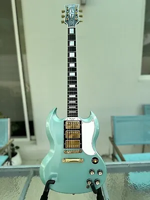 Gibson SG Les Paul Custom 2000 Rare Inverness Green Metallic “ MINT “ • $12500