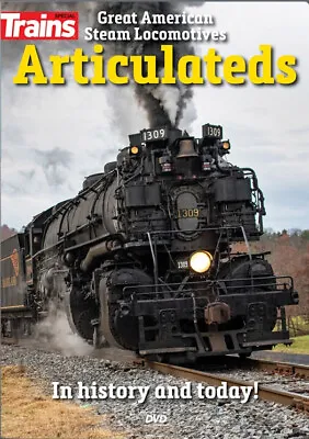 Great American Steam Locomotives Articulateds DVD UP 3985 UP 4014 WM 1309 Video • $31.97