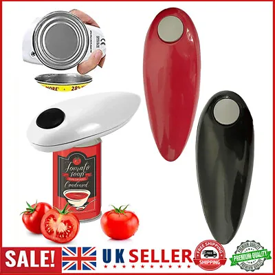 Electric Tin Can Opener Automatic One Touch Battery Operated • £8.88