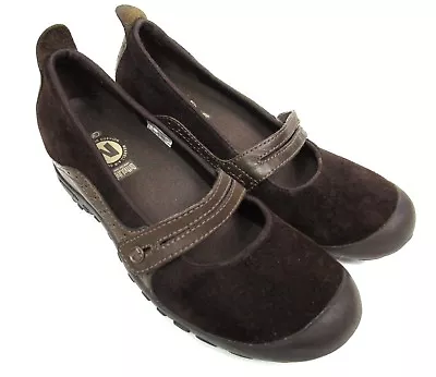 Merrell Womens 8 Plaza Bandeau Shoes Slip On Chocolate Brown Walking Comfort  • $38