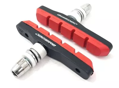 Jagwire Mountain Sport V-Brake Pads Threaded Post Red All Weather • $8.80