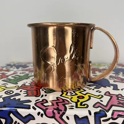 Stoli Stolichnaya Vodka Moscow Mule Cup Copper Brown Logo • $8.99