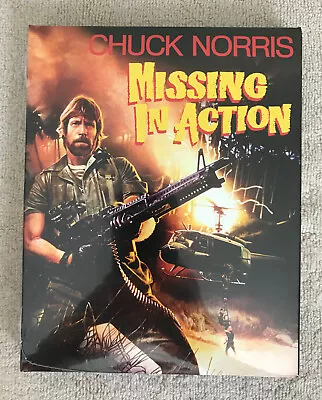 Missing In Action (1984) Blu-ray W/ Slipcover Kino Chuck Norris 80s Action NEW • $19.99