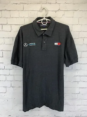 Tommy Hilfiger Amg Petronas Motorsport Men Polo Shirt Jersey Original Size Xl • $10.50