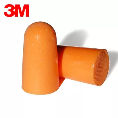 10 Pairs 3M 1100 Foam Ear Plugs Disposable Uncorded Individual Orange • $10.99