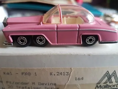 Thunderbirds FAB 1 Lady Penelope Car Matchbox • £12