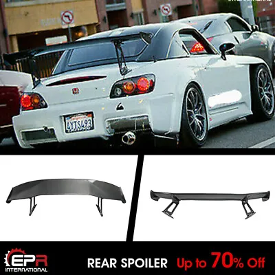 For HONDA S2000 Js Style Carbon Glossy Rear GT Spoiler Wing Kit (390mm Height) • $960