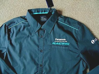 Jaguar Shirt Paddock Shirt Grey Panasonic Teamwear  NEW  XXXL XS S • £21.50