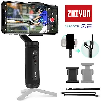 Zhiyun Smooth Q2 Compact 3-Axis Handheld Gimbal Stabilizer For Smartphone DHL  • $158.94