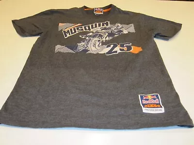 Red Bull KTM Factory Racing Shirt Medium Musquin Motocross Motorcycle Mx M • $10.49