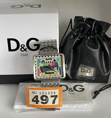 D&G Medicine Man Watch DW0197 Test Card Watch Fully Working & Tested (SKN497) • £106