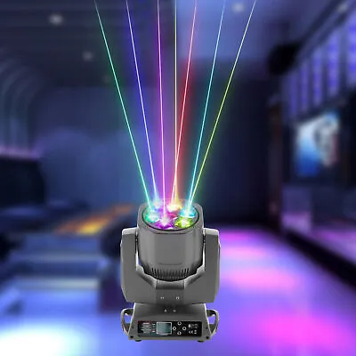 7x15W RGBW Bee Eye Moving Head Stage Light Laser Projector DMX DJ Party Show USA • $231.80