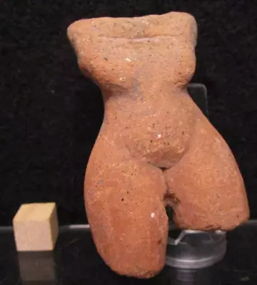 Pre-Columbian Pottery Female Fertility? Torso Olmec Mayan Aztec Nayarit • $85