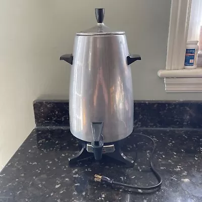 Vintage Mirro Matic Electric Percolator Coffee Maker M – 0481 22 Cup • $25