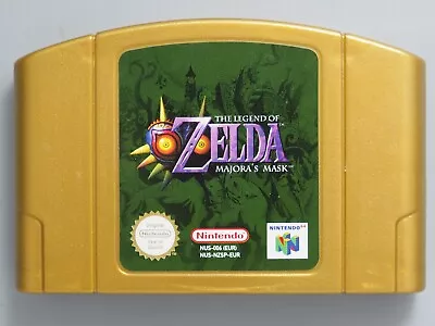 The Legend Of Zelda : Majora's Mask *100% GENUINE* PAL Cartridge N64 Nintendo • $119